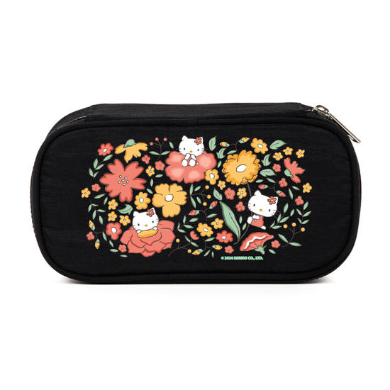 Estojo Box Fun - Hello Kitty - Floral Pattern