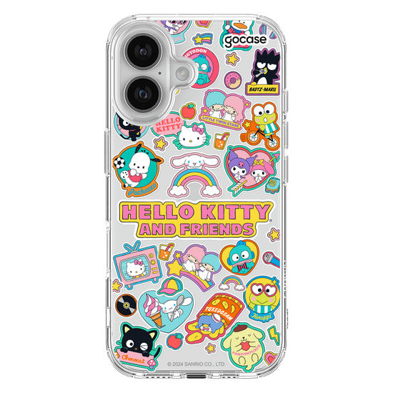 Capinha para celular Sanrio - Cute Stickers Customizável