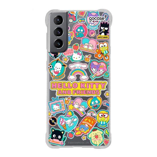 Capinha para celular Sanrio - Cute Stickers Customizável Capinha para celular Sanrio - Cute Stickers Customizável