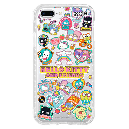 Capinha para celular Sanrio - Cute Stickers Customizável Capinha para celular Sanrio - Cute Stickers Customizável