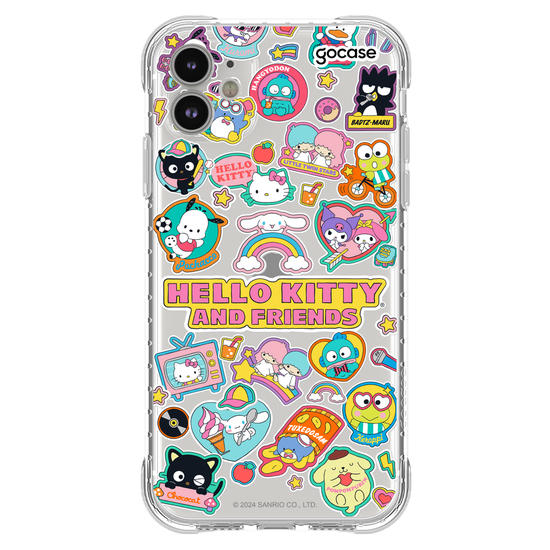 Capinha para celular Sanrio - Cute Stickers Customizável