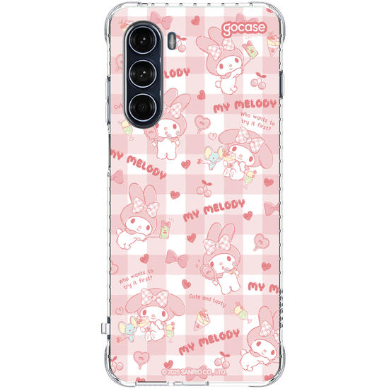Capinha para celular -  My Melody - Candy Love Pattern