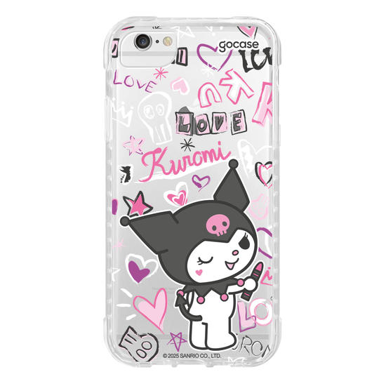 Capinha para celular Kuromi - Desenhos