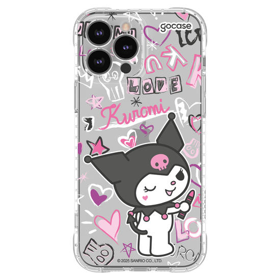 Capinha para celular Kuromi - Desenhos