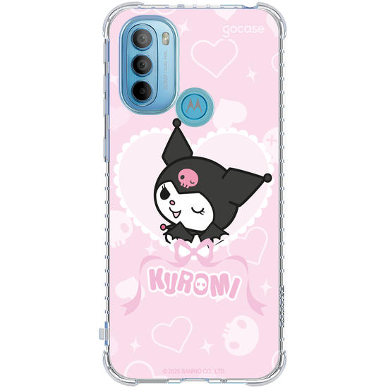 Capinha para celular Kuromi - Cute Pattern
