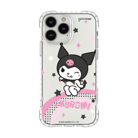 Capinha para celular Kuromi - Rainbow Y2K