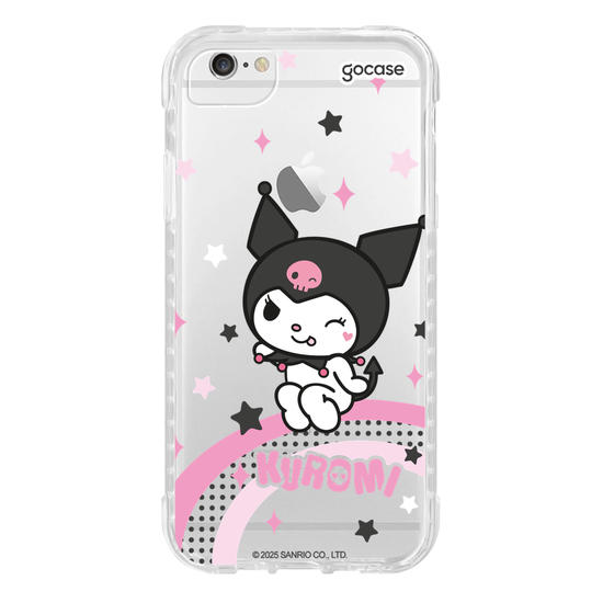 Capinha para celular Kuromi - Rainbow Y2K