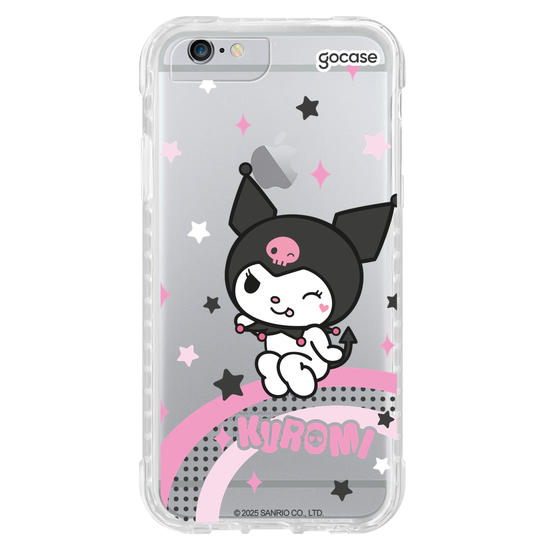 Capinha para celular Kuromi - Rainbow Y2K