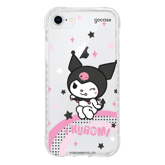 Capinha para celular Kuromi - Rainbow Y2K