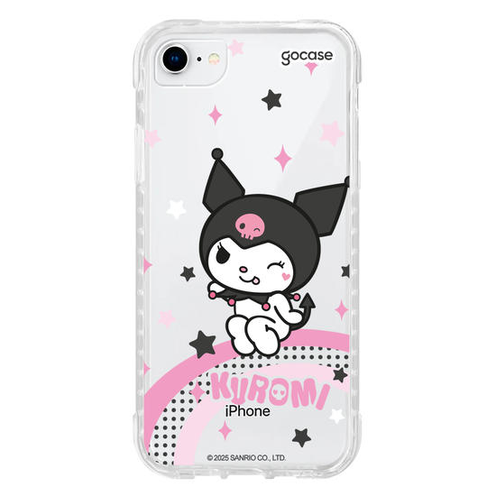 Capinha para celular Kuromi - Rainbow Y2K