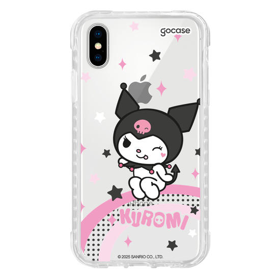 Capinha para celular Kuromi - Rainbow Y2K