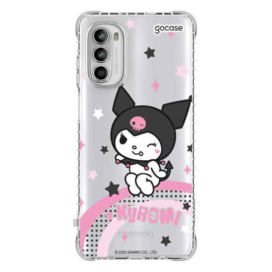 Capinha para celular Kuromi - Rainbow Y2K