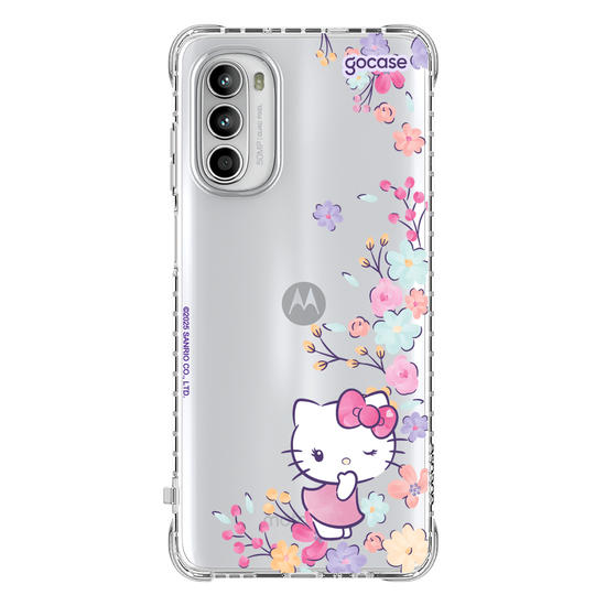 Capinha para celular  Hello Kitty - Ramos Laterais