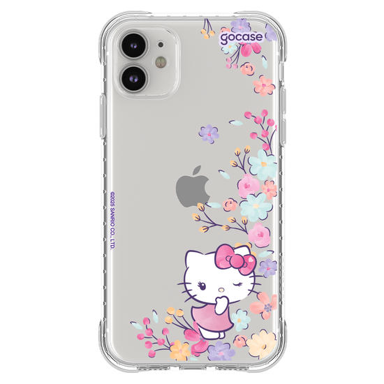 Capinha para celular  Hello Kitty - Ramos Laterais