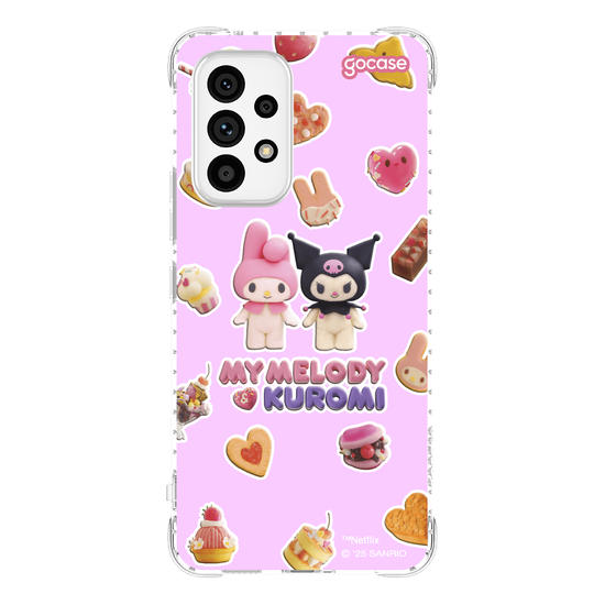 Capinha para celular  My Melody & Kuromi - Magic Bakes