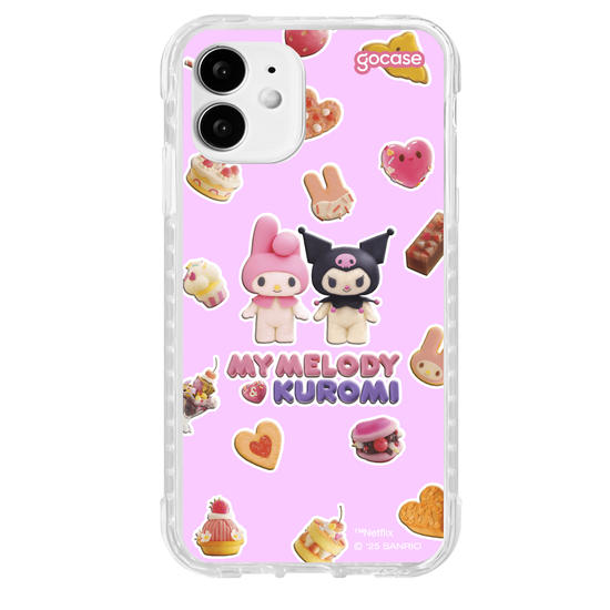 Capinha para celular  My Melody & Kuromi - Magic Bakes