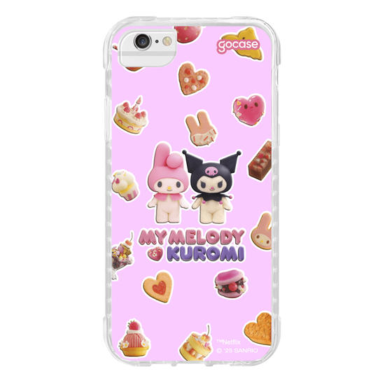 Capinha para celular  My Melody & Kuromi - Magic Bakes