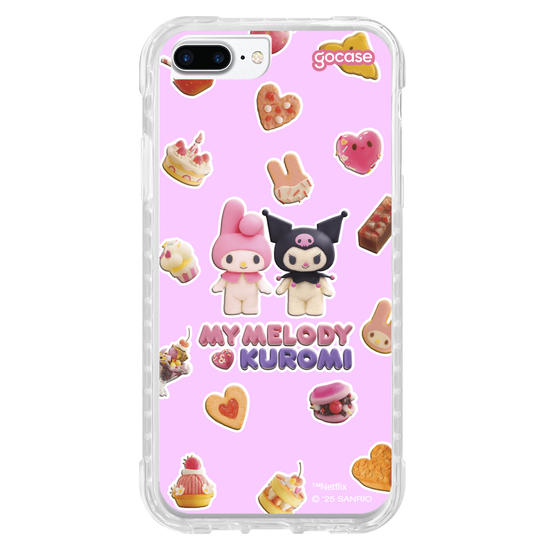 Capinha para celular  My Melody & Kuromi - Magic Bakes