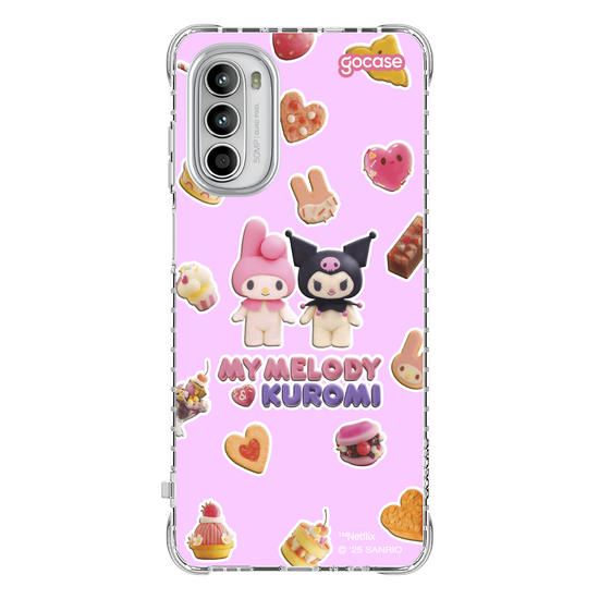 Capinha para celular  My Melody & Kuromi - Magic Bakes