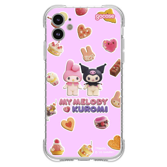 Capinha para celular  My Melody & Kuromi - Magic Bakes