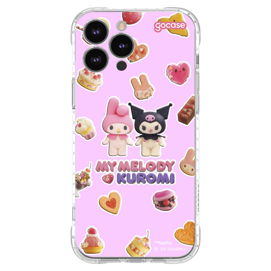 Capinha para celular  My Melody & Kuromi - Magic Bakes