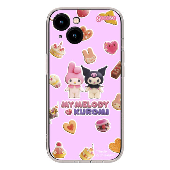 Capinha para celular  My Melody & Kuromi - Magic Bakes