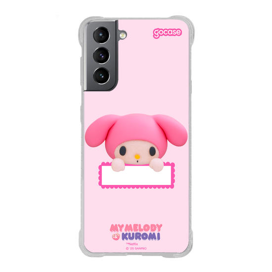Capinha para celular  My Melody & Kuromi - Melody Tag Name