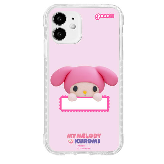 Capinha para celular  My Melody & Kuromi - Melody Tag Name