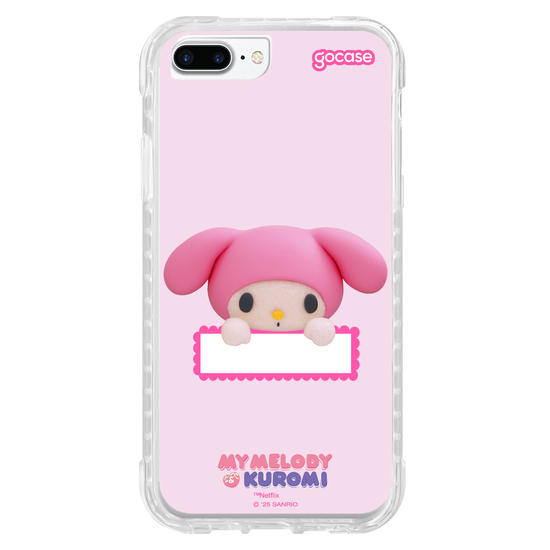 Capinha para celular  My Melody & Kuromi - Melody Tag Name