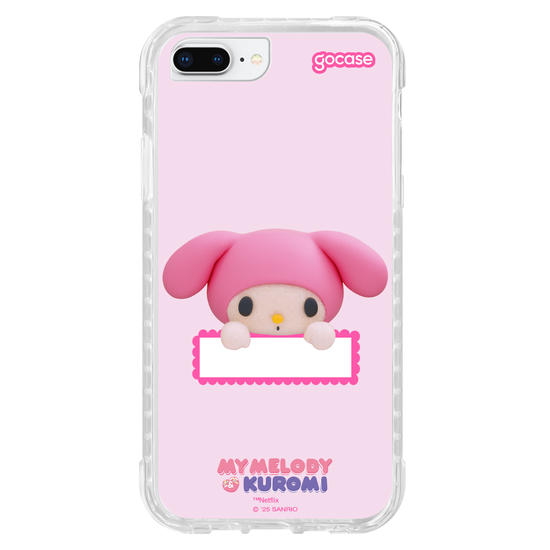 Capinha para celular  My Melody & Kuromi - Melody Tag Name