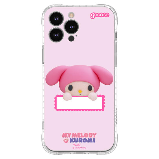 Capinha para celular  My Melody & Kuromi - Melody Tag Name