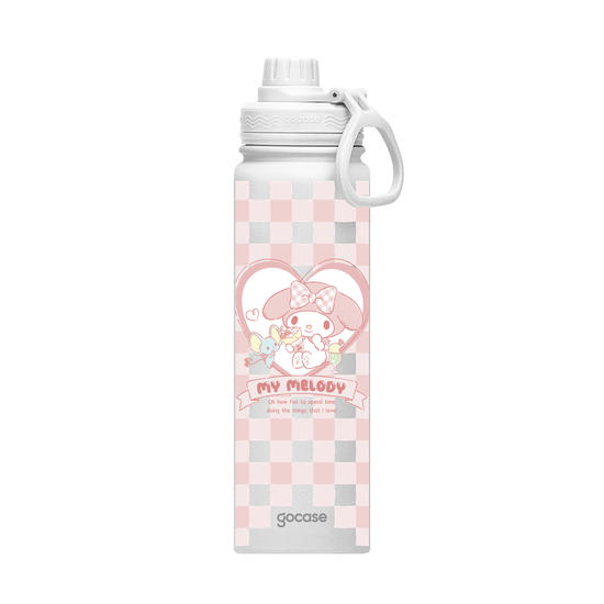 Garrafa Térmica Fresh + Ebook - My Melody 50 - Candied Friendship