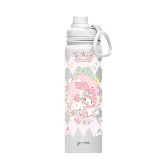 Garrafa Térmica Fresh + Ebook - My Melody 50 - Sugar Dream