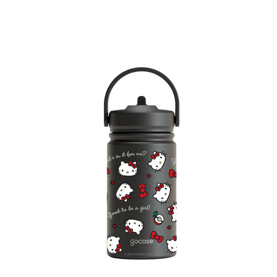 Garrafa Térmica Mini + Ebook - Hello Kitty - Good to be a girl