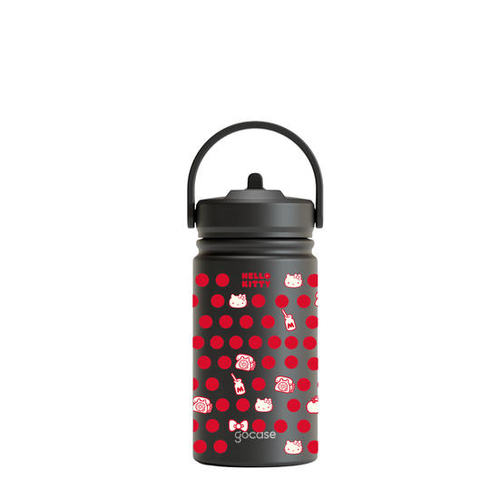 Garrafa Térmica Mini + Ebook - Hello Kitty - Dots