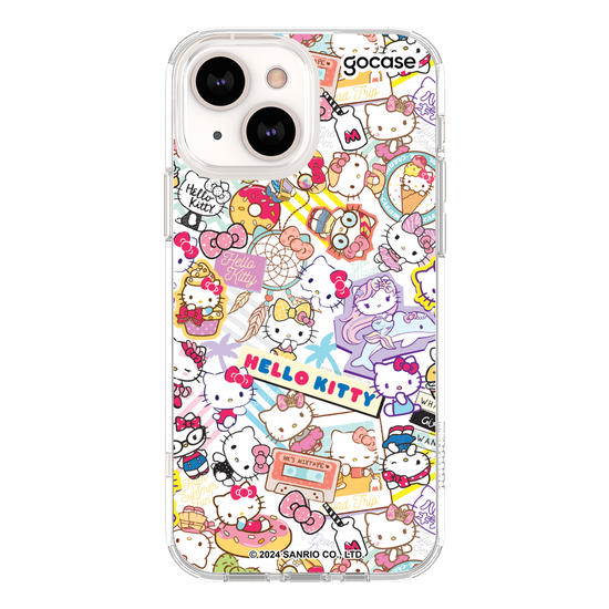 Capinha para celular Hello Kitty - Colagem