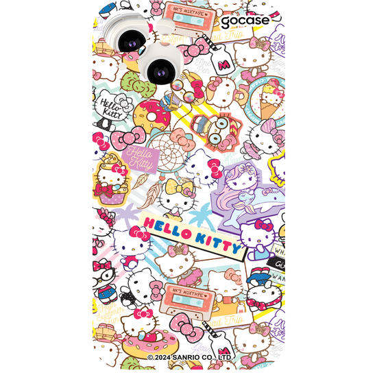Capinha para celular  Hello Kitty - Colagem