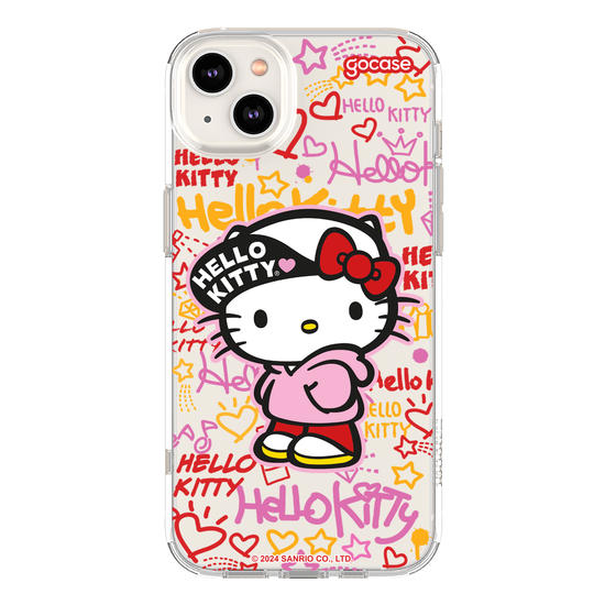 Capinha para celular  Hello Kitty - Grafite