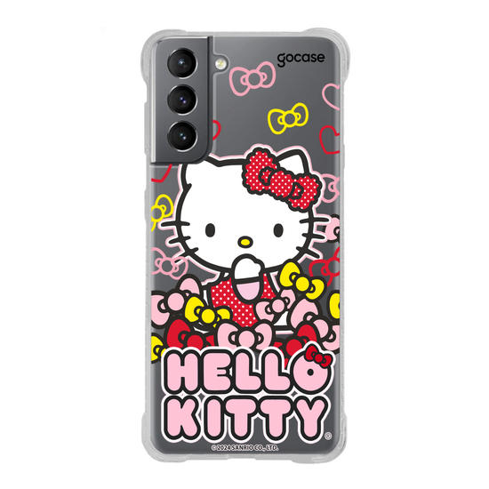 Capinha para celular  Hello Kitty - Laços Coloridos
