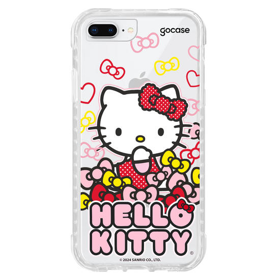 Capinha para celular  Hello Kitty - Laços Coloridos