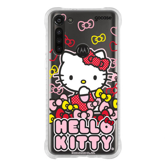 Capinha para celular  Hello Kitty - Laços Coloridos