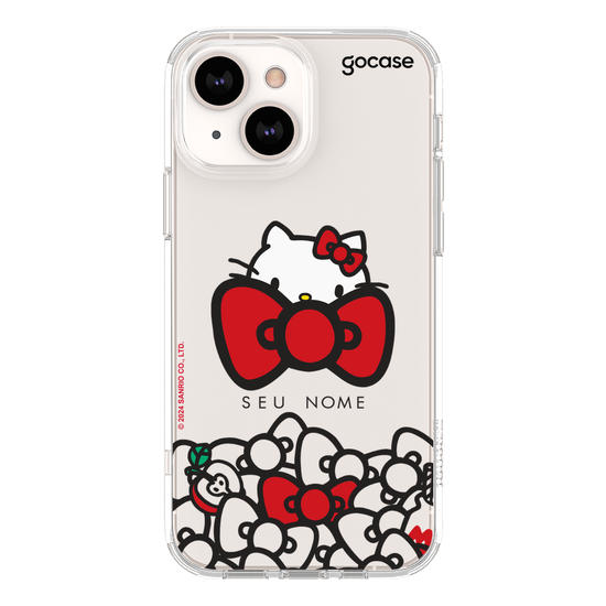 Capinha para celular Hello Kitty - Laços