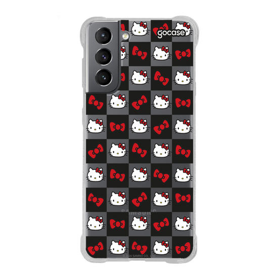 Capinha para celular  Hello Kitty - Xadrez Cute