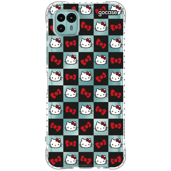 Capinha para celular  Hello Kitty - Xadrez Cute