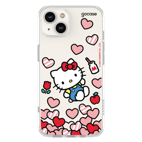  Hello Kitty - Corações Flutuantes