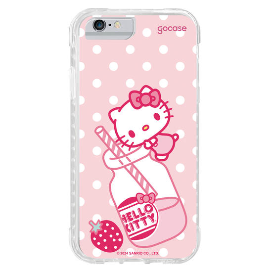 Capinha para celular  Hello Kitty - Strawberry Milk