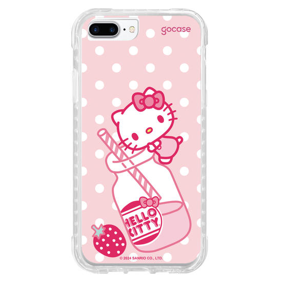 Capinha para celular  Hello Kitty - Strawberry Milk