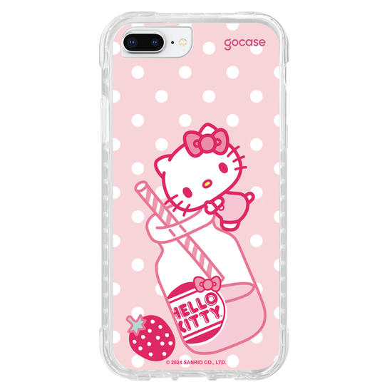 Capinha para celular  Hello Kitty - Strawberry Milk