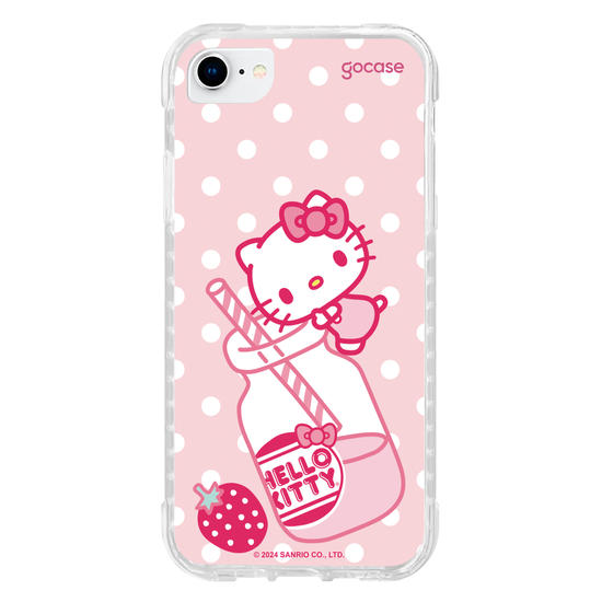Capinha para celular  Hello Kitty - Strawberry Milk