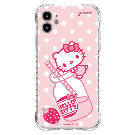 Capinha para celular  Hello Kitty - Strawberry Milk